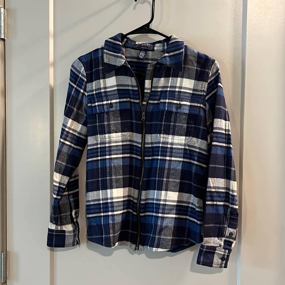 Women’s Zip up Flannel
